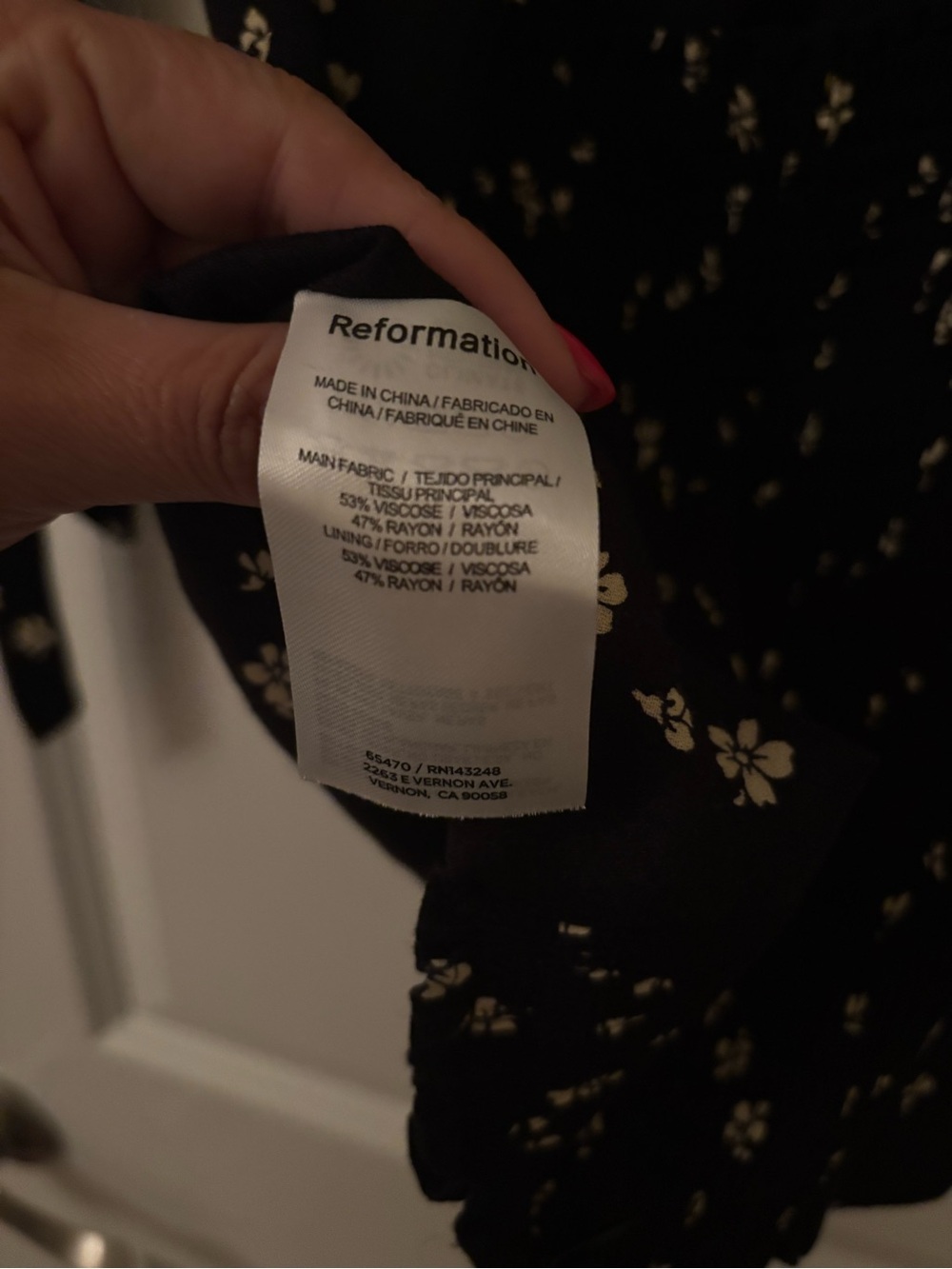 Reformation tie shoulder tank - Picture 4 of 4